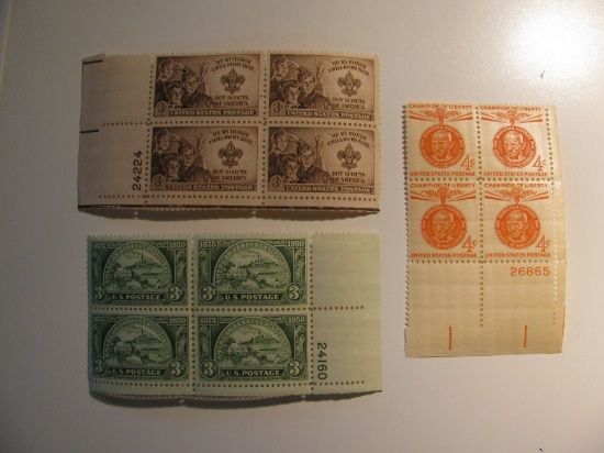 12 Vintage Unused U.S. Stamp(s)