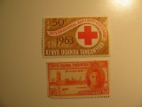 2 Kenya Unused  Stamp(s)