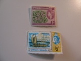 2 Pitcairn Islands Unused  Stamp(s)