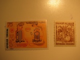 2 Tunisia Unused  Stamp(s)