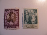 2 Vatican Unused  Stamp(s)