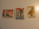 3 Uruguay Unused  Stamp(s)