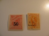 2 Greece Unused  Stamp(s)