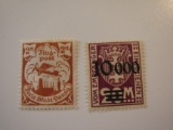 2 Danzing Unused  Stamp(s)