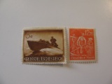 2 German Reich Unused  Stamp(s)