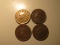 Foreign Coins: 4x Taiwan 1 unit coins