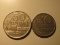 Foreign Coins: 1970 Brazil 10 & 50 Centavos