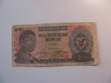 Foreign Currency: 1968 Indonesia 2 1/2 Rupiah