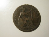 Foreign Coins: 1905 Great Britain 1/2 Penny