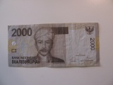 Foreign Currency: Indonesia 2,000 Rupiah