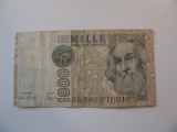 Foreign Currency: 1982 Italy 1,000 Lires