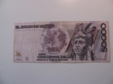 Foreign Currency: 1990 Mexico 50,000 Pesos