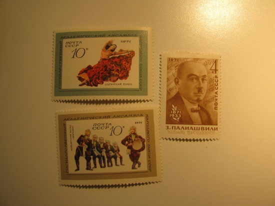 3 Russia / USSR Unused  Stamp(s)