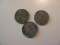 US Coins: 3x 1943 Steel pennies