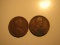 US Coins: 2x1920-S Wheat Penney