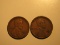 US Coins: 2x1929-S Wheat Pennies