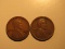 US Coins: 2x1929-D Wheat Pennies