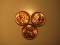 US Coins: 3xBU/Clean 1962 pennies