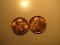 US Coins: 2xBU/Very clean 1966 pennies