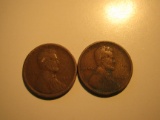 US Coins: 2x1920-S Wheat Penney