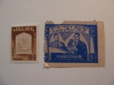 2 Israel Unused  Stamp(s)