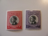2 Jordan Unused  Stamp(s)