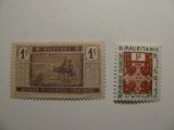 2 Mauritanie Unused  Stamp(s)