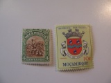 2 Mozambique Unused  Stamp(s)