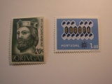 2 Portugal Unused  Stamp(s)