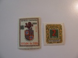 2 Portugeese India Unused  Stamp(s)