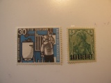 2 SAAR Unused  Stamp(s)