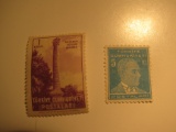 2 Turkey Unused  Stamp(s)