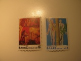 2 Greece Unused  Stamp(s)