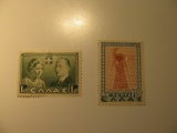 2 Greece Unused  Stamp(s)