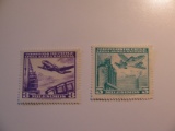 2 Chile Unused  Stamp(s)