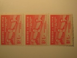 3 Bolivia Unused  Stamp(s)