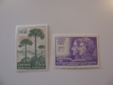 2 Chile Unused  Stamp(s)