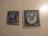 2 Costa Rica Unused  Stamp(s)