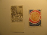 2 Denamark Unused  Stamp(s)