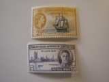 2 Falkland Islands Unused  Stamp(s)