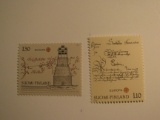2 Finland Unused  Stamp(s)