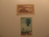 2 Gabon Unused  Stamp(s)