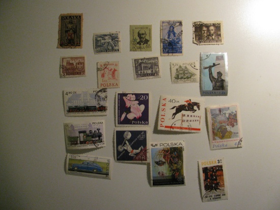 Vintage stamps set of: Poland