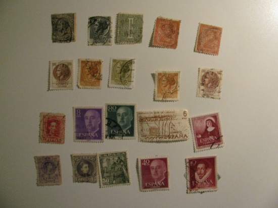 Vintage stamps set of: Spain & Italy