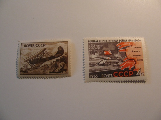 2 Russia / USSR Unused  Stamp(s)