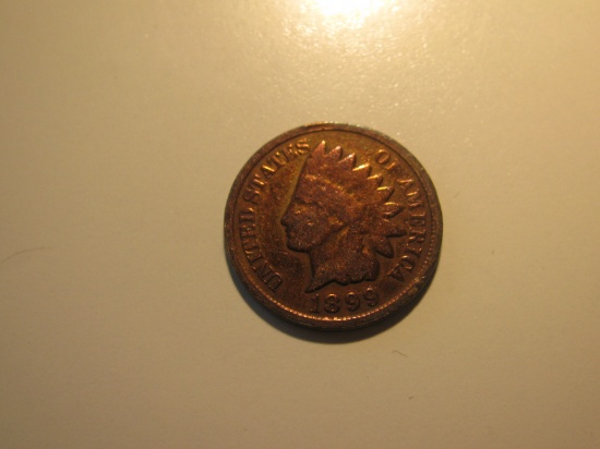 US Coins: 1899 Indian Head penny