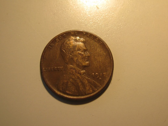 US Coins: 1x1917-D Penny