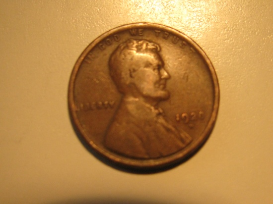 US Coins: 1x1920-D Penny