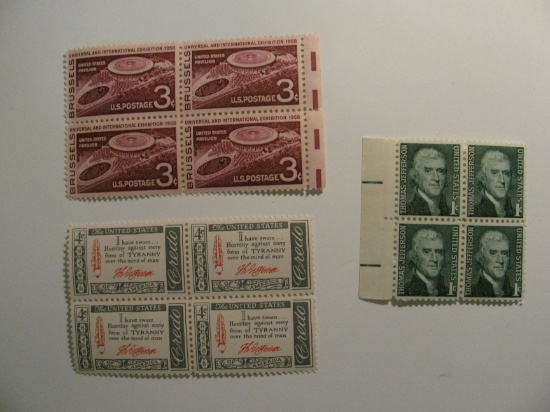 12 Vintage Unused U.S. Stamp(s)