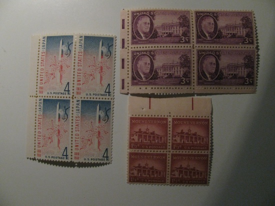 12 Vintage Unused U.S. Stamp(s)